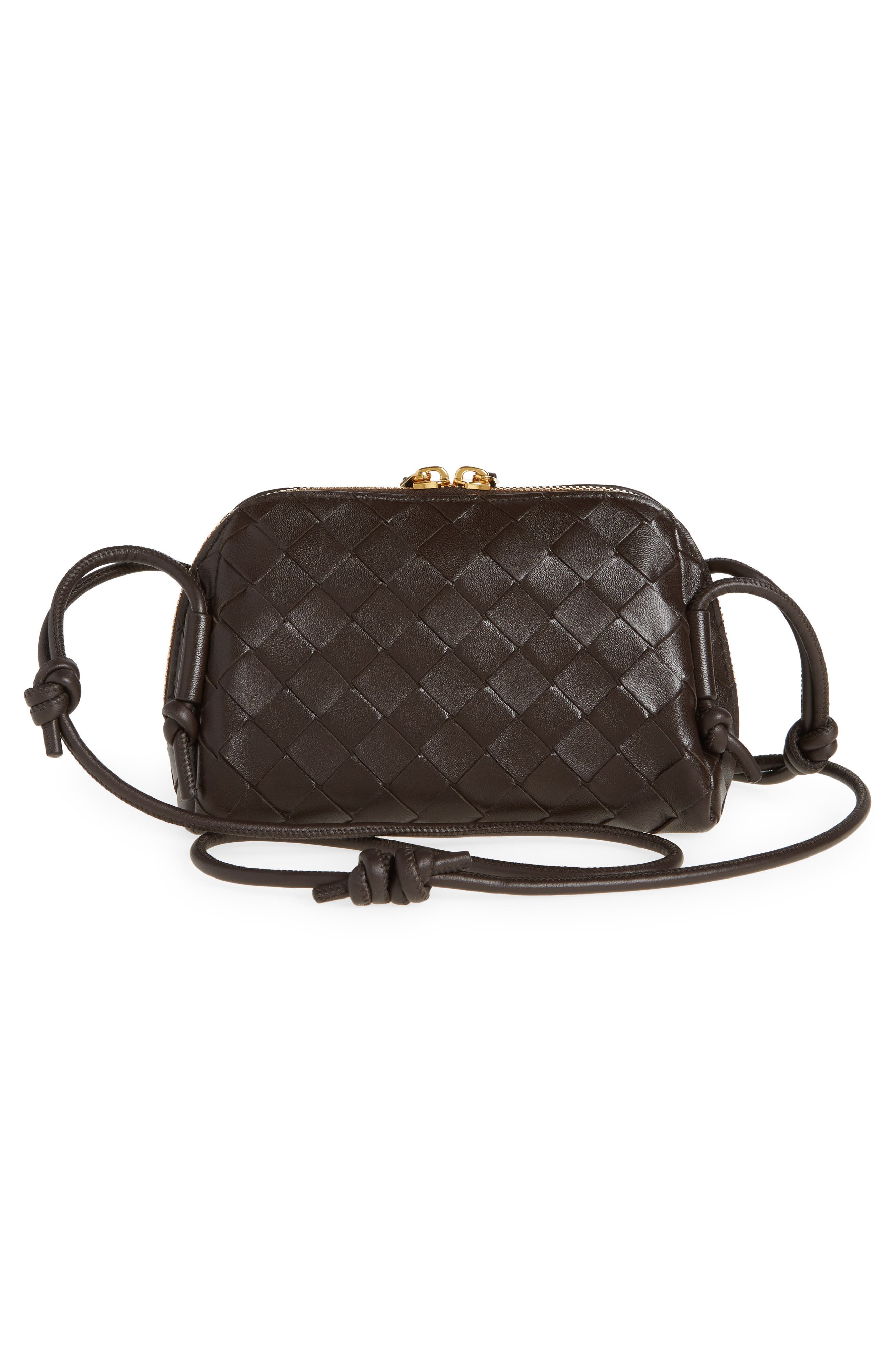 Mini Concert Intrecciato Leather Crossbody Bag - 4
