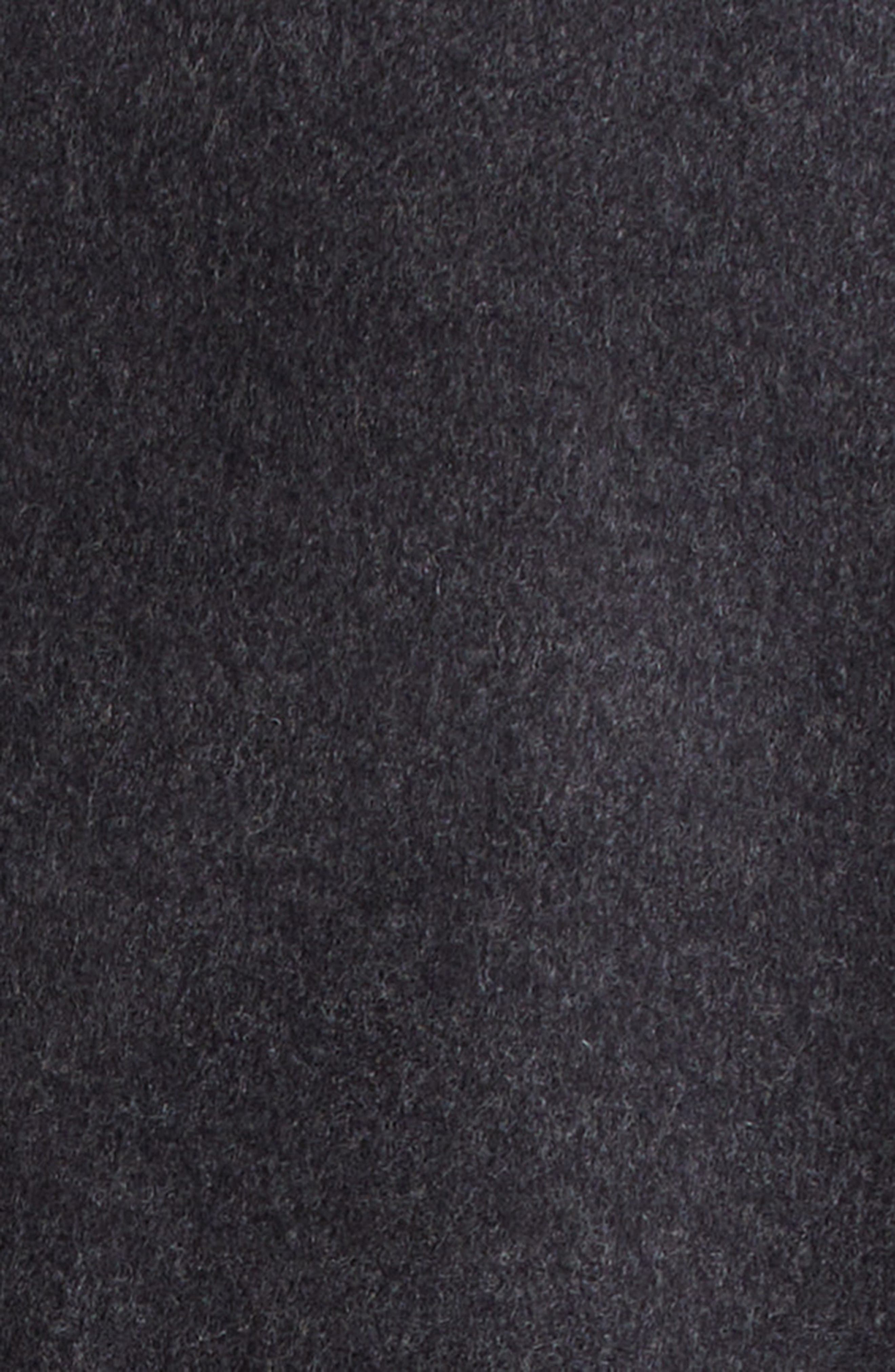 Fear of God Relaxed Lapelless Double Breasted Blazer in Charcoal at Nordstrom - 5