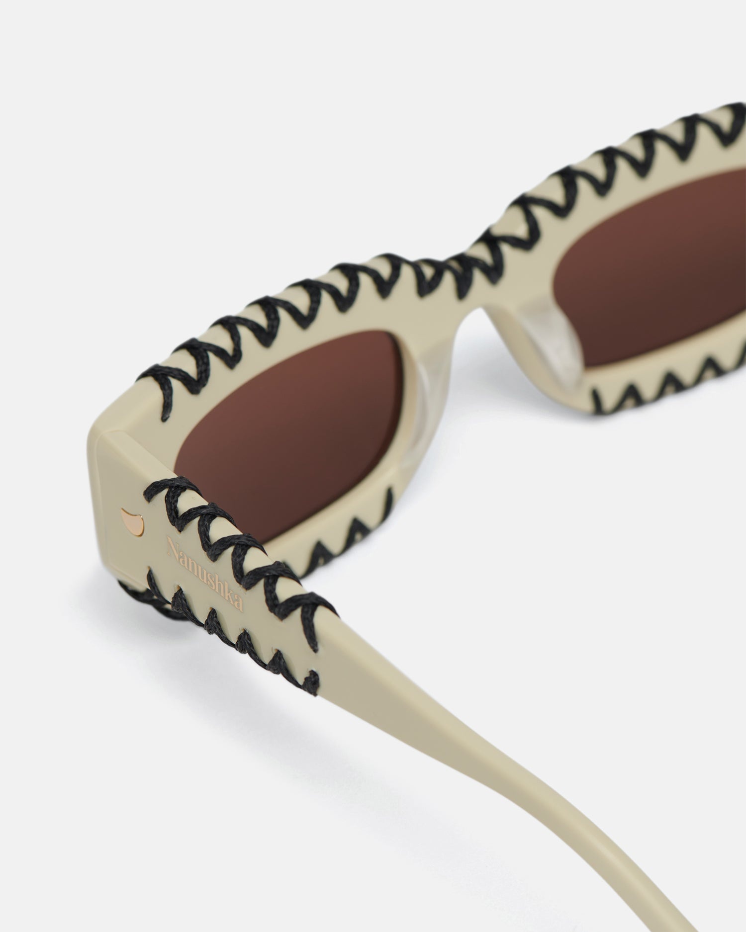 Crocheted D-Frame Sunglasses - 3