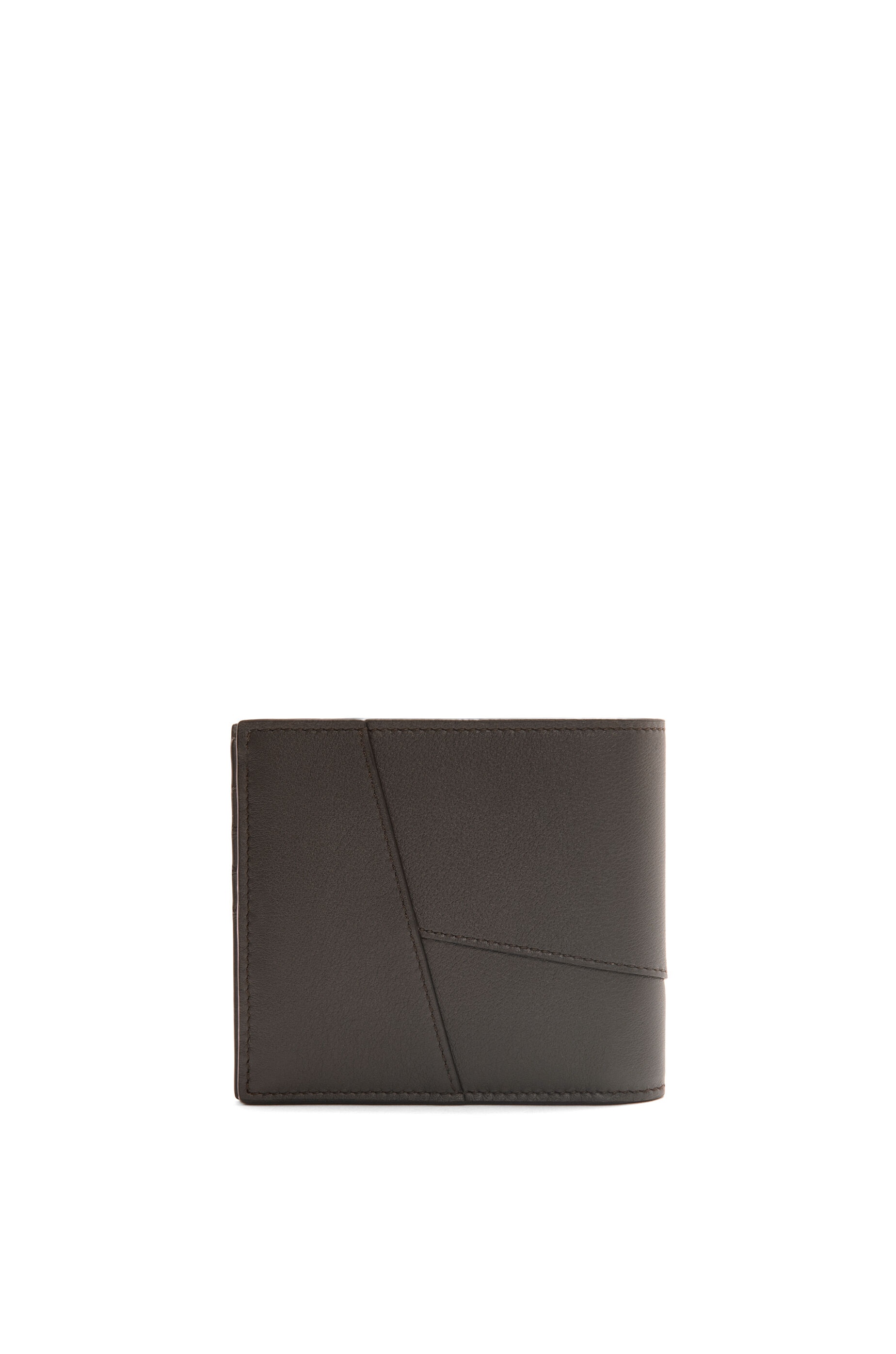 Puzzle bifold coin wallet in classic calfskin - 4