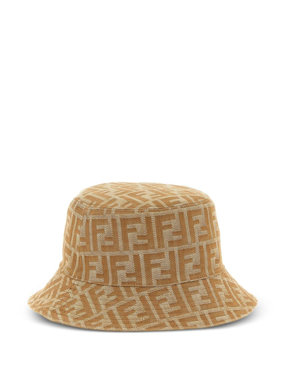 FF-pattern reversible bucket hat - 3
