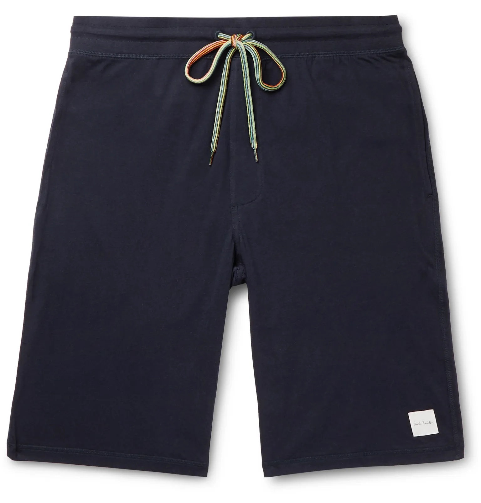 Slim-Fit Cotton-Jersey Drawstring Shorts - 1