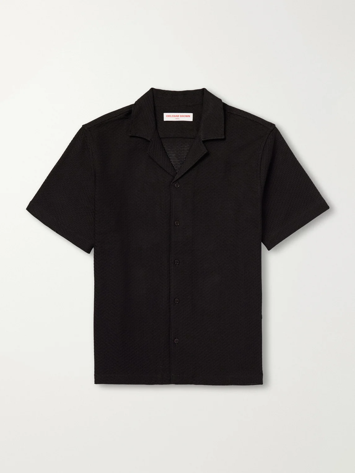 Maitan Camp-Collar Cotton Shirt - 1