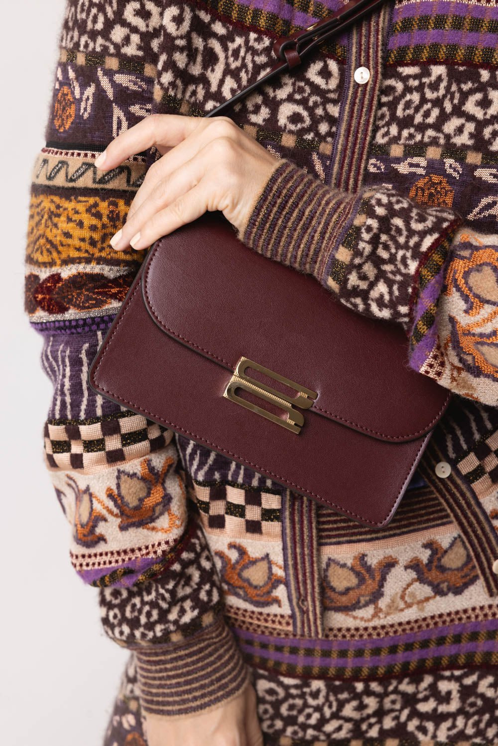 Mini Dorian Bag - Burgundy - 4