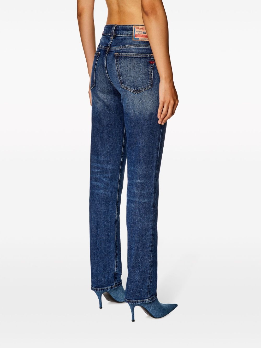 D-Mine 1989 mid-rise slim-cut jeans - 4