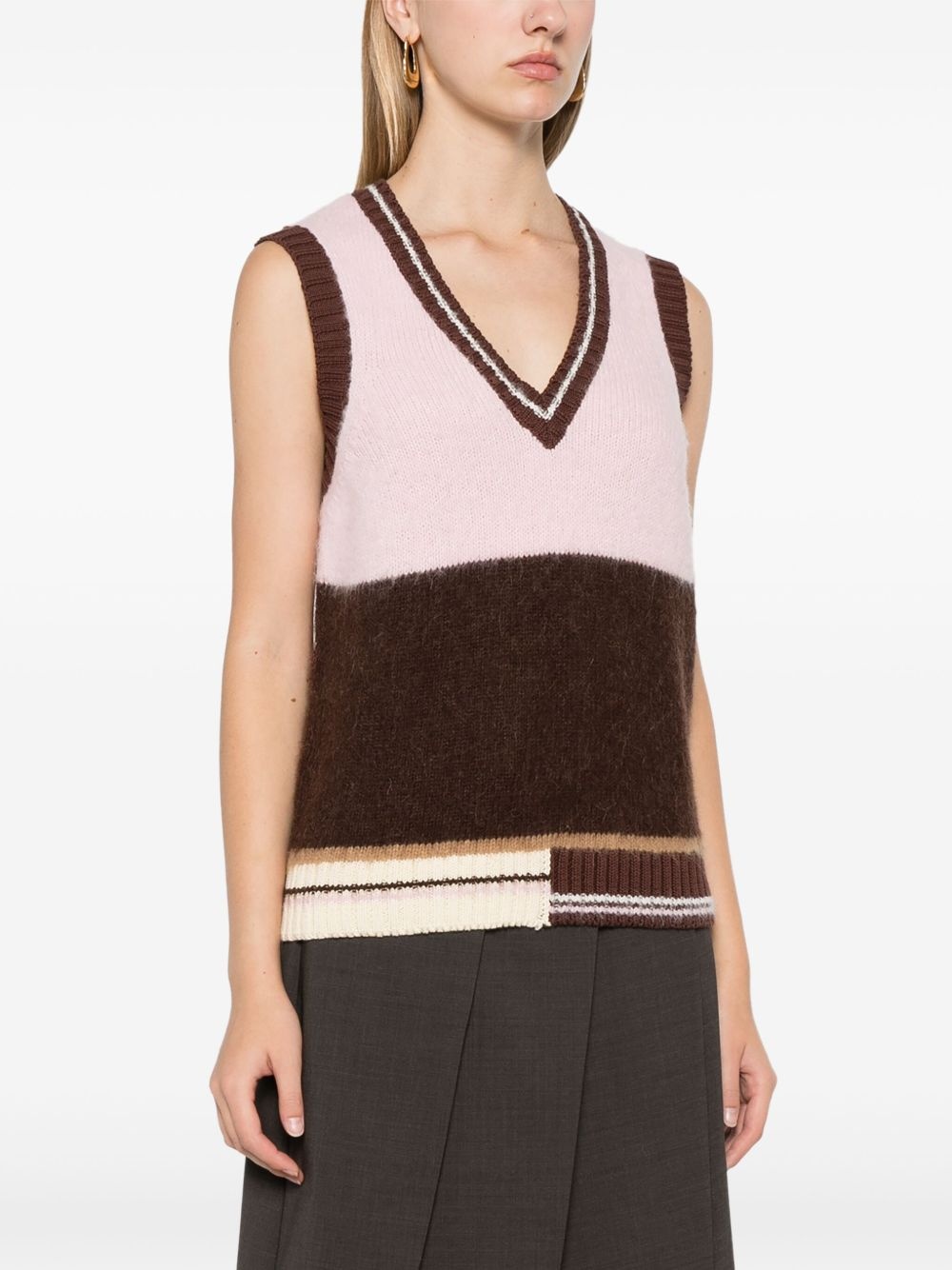 V-neck vest - 3