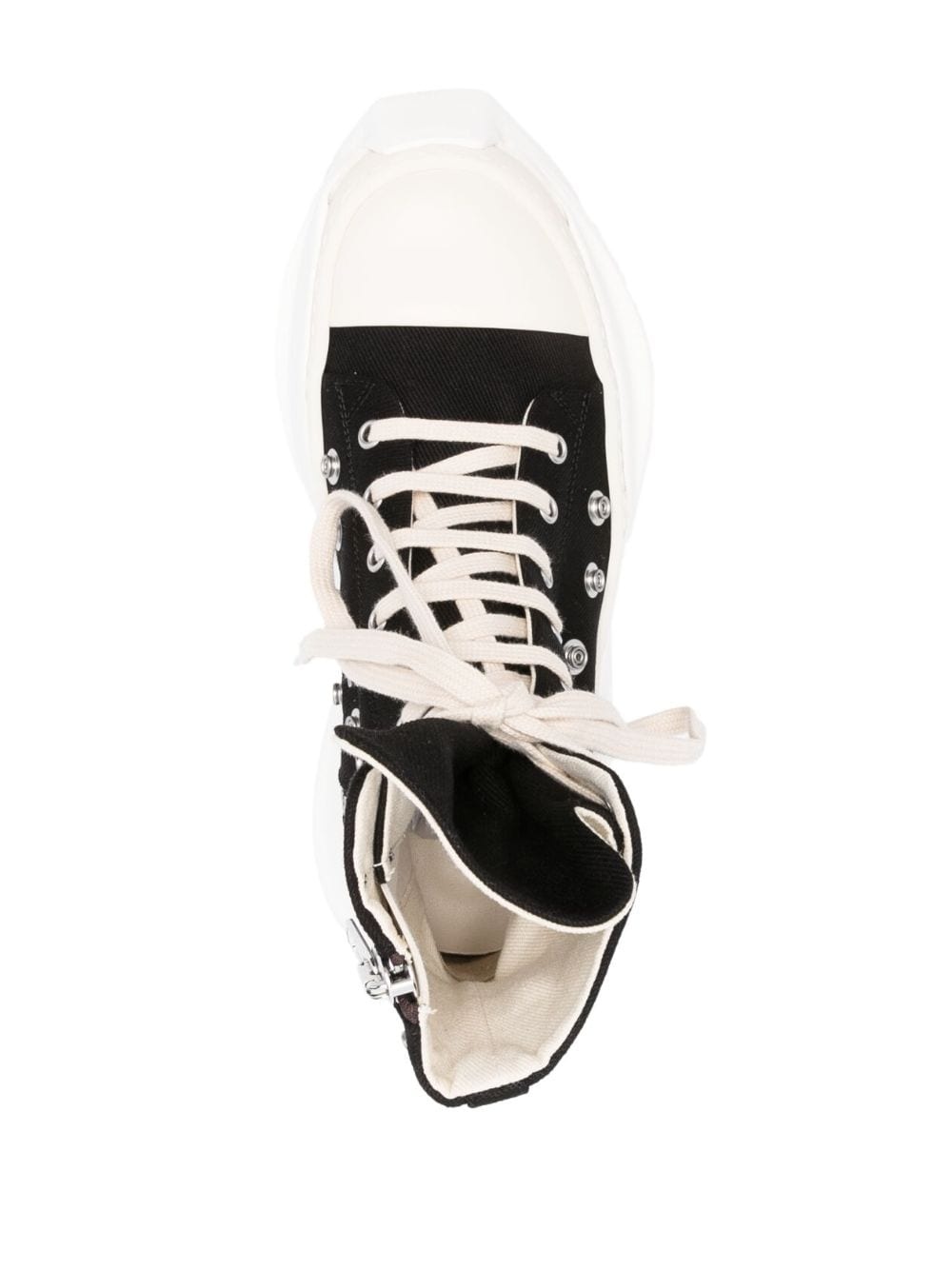 eyelets high-top sneakers - 4