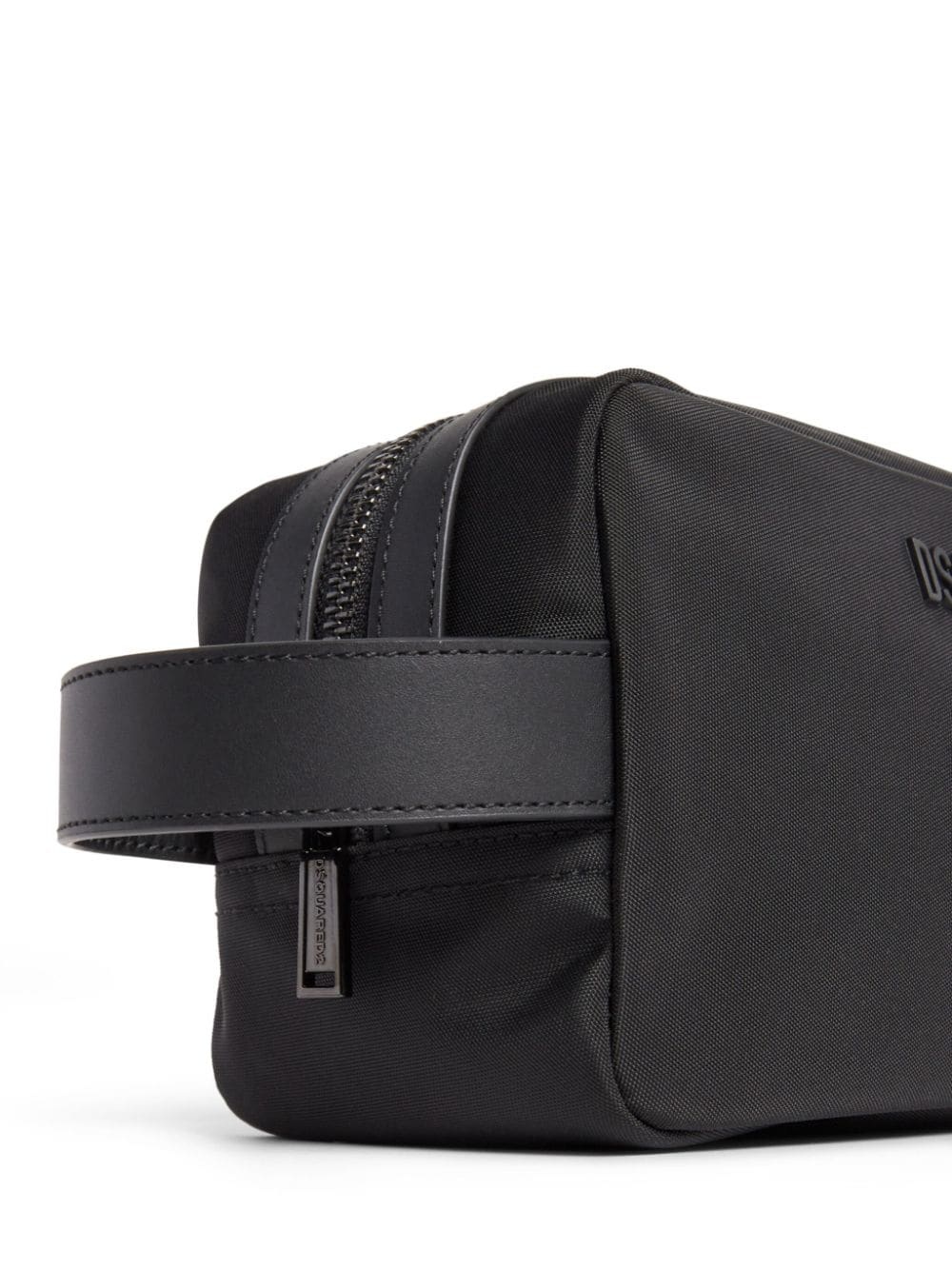 logo-patch wash bag - 4