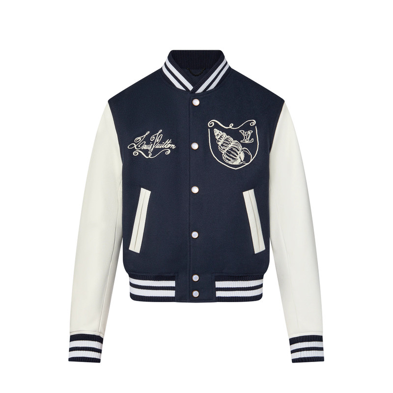 Calfskin Varsity Jacket - 1