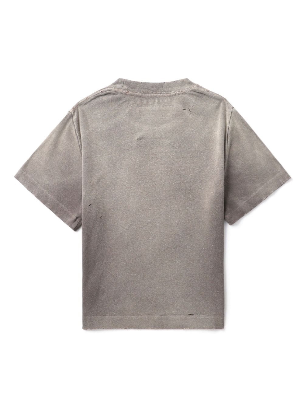 logo-embroidered T-shirt - 6