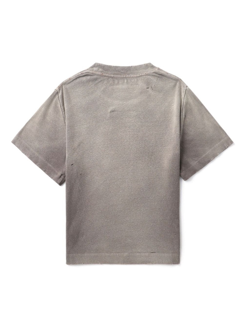 logo-embroidered T-shirt 6