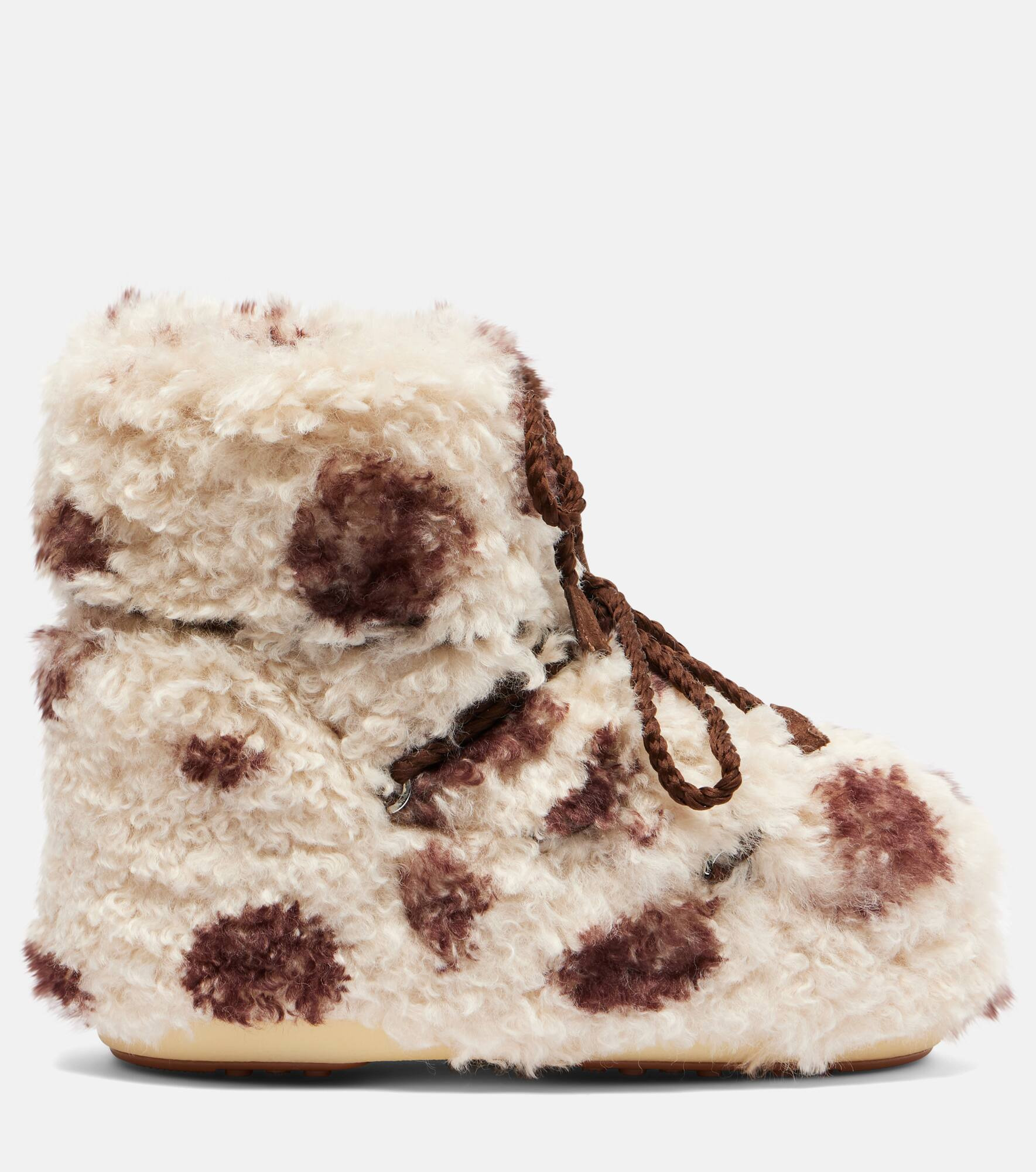 Cow-print boots - 4