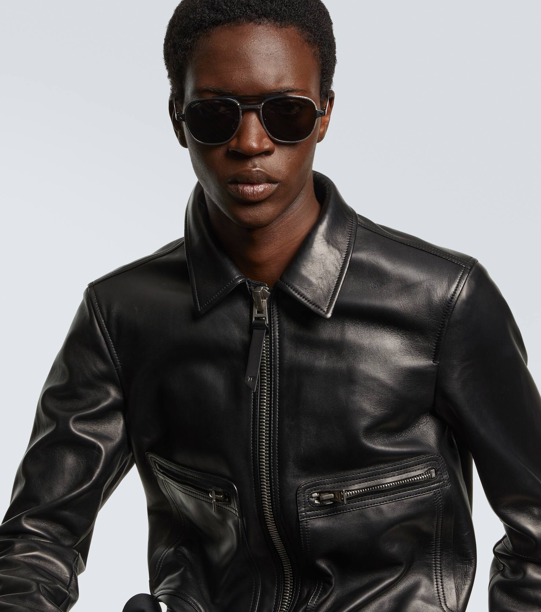 Santos De Cartier square sunglasses - 3