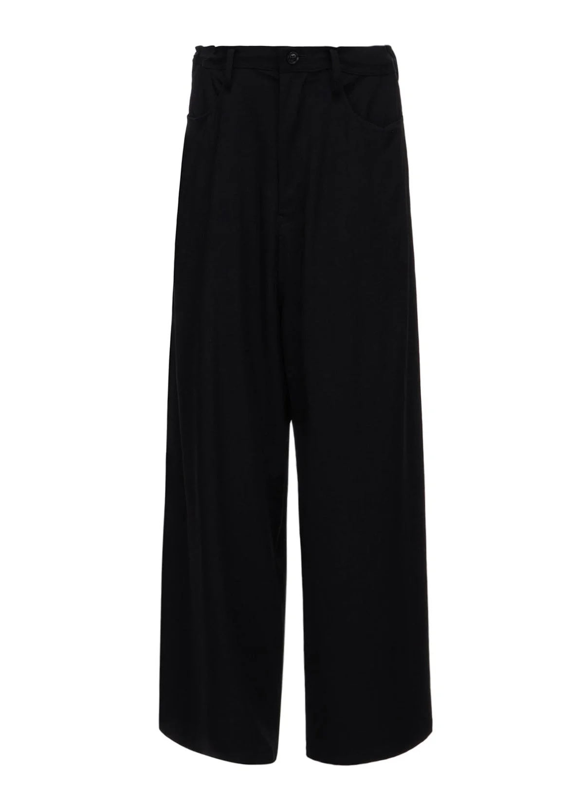 O-LONG STRAIGHT PANTS (BLACK) - 1