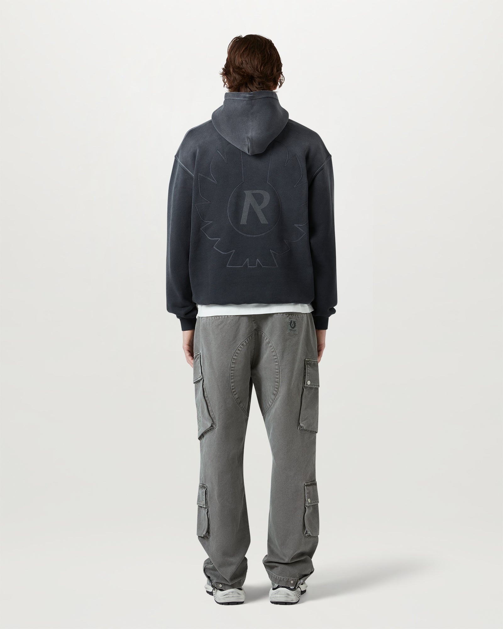 BELSTAFF X REPRESENT OUTLINE PHOENIX HOODIE - 4