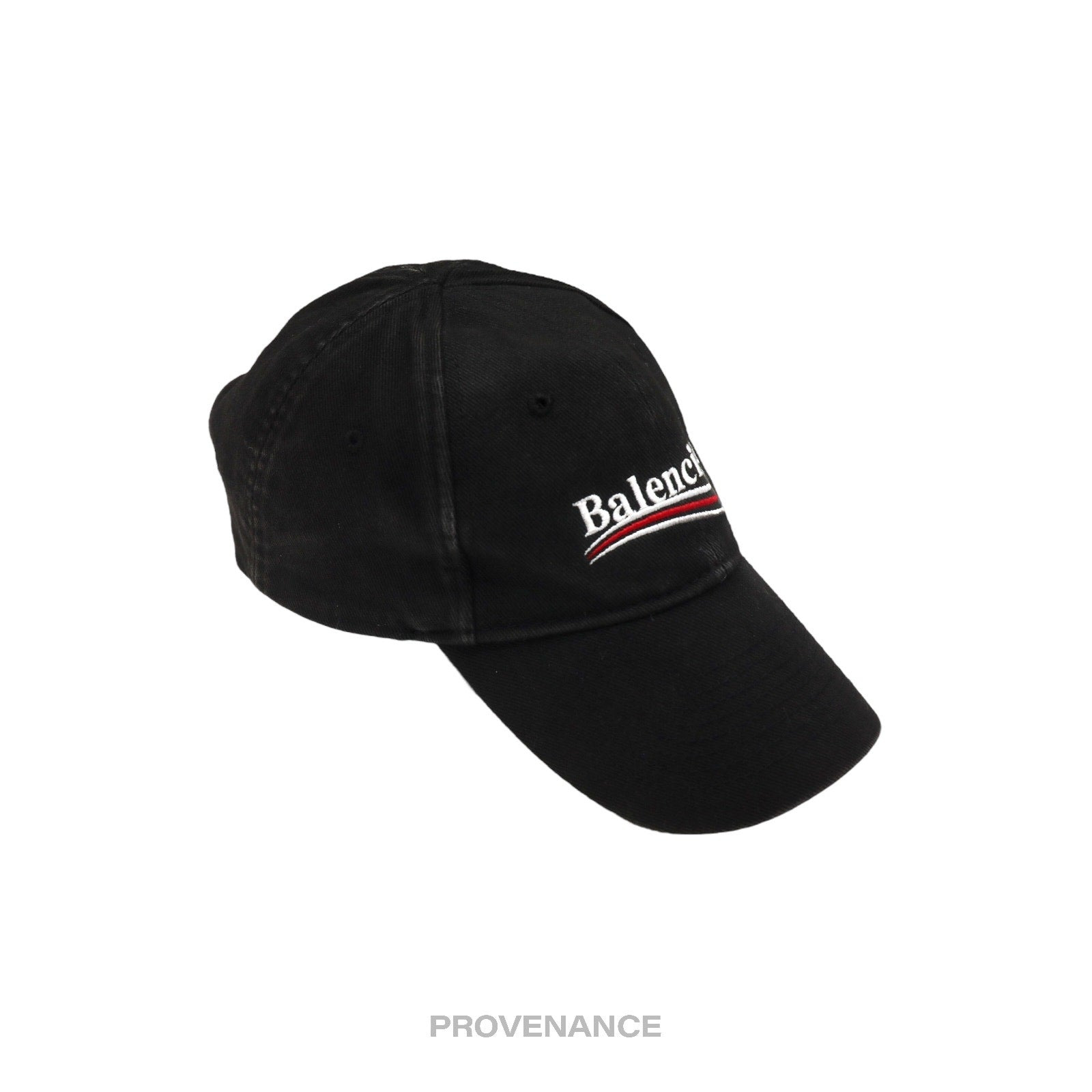 Balenciaga Political Campaign Cap Hat - Washed Black - 3
