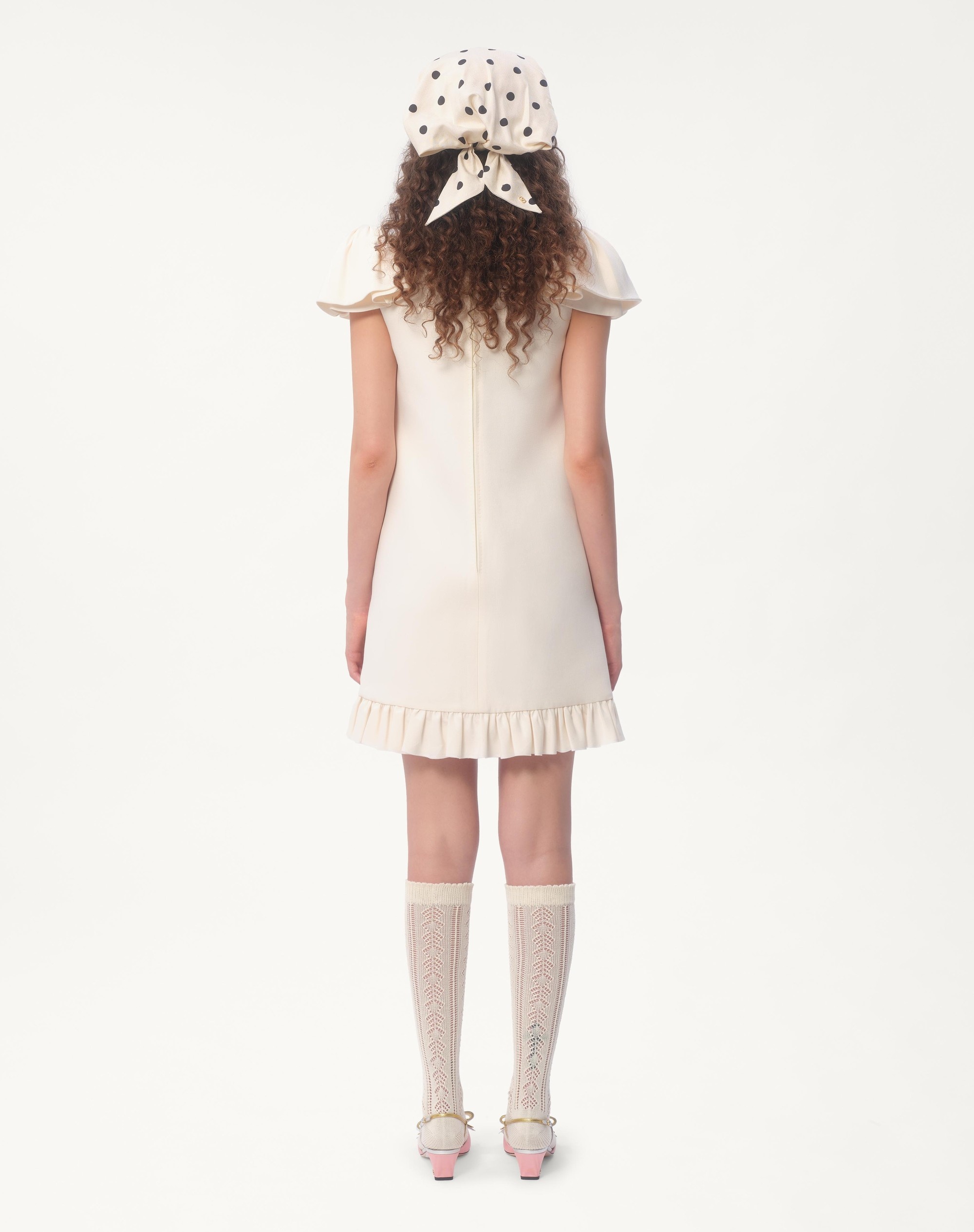 CREPE COUTURE SHORT DRESS - 9