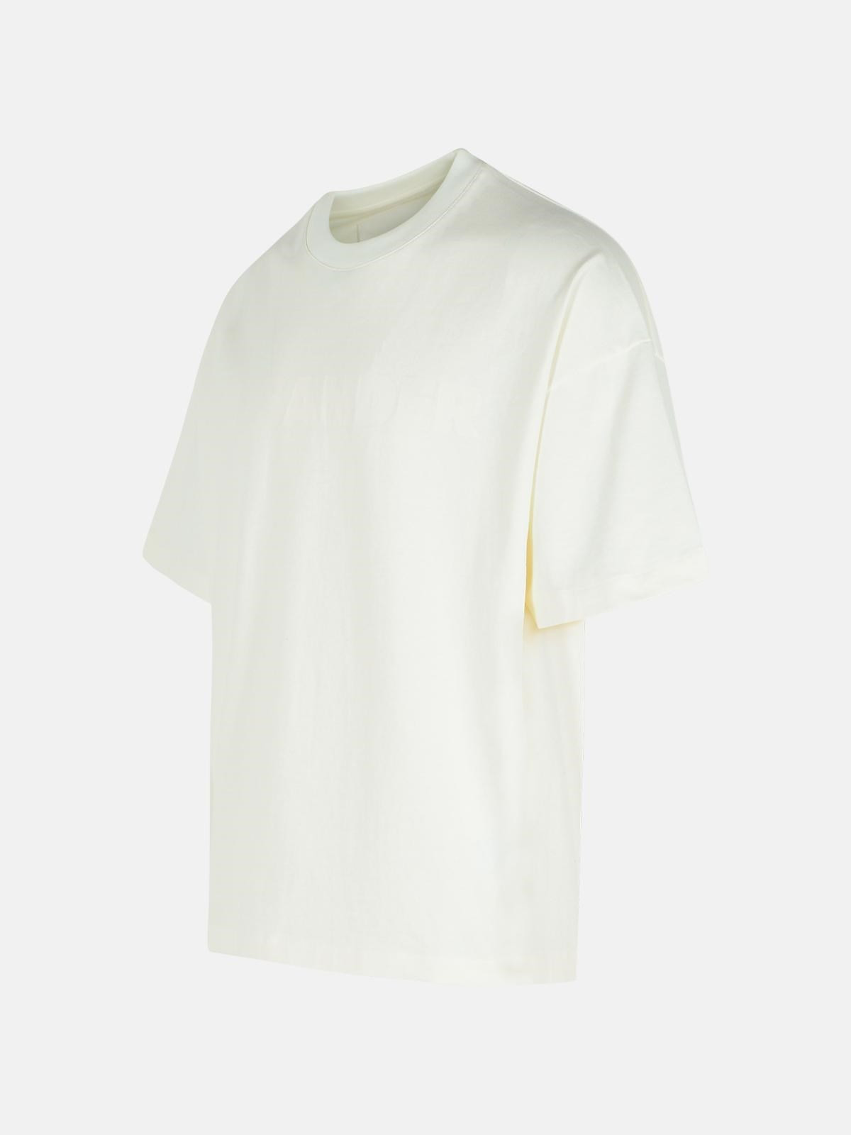 IVORY COTTON T-SHIRT - 2