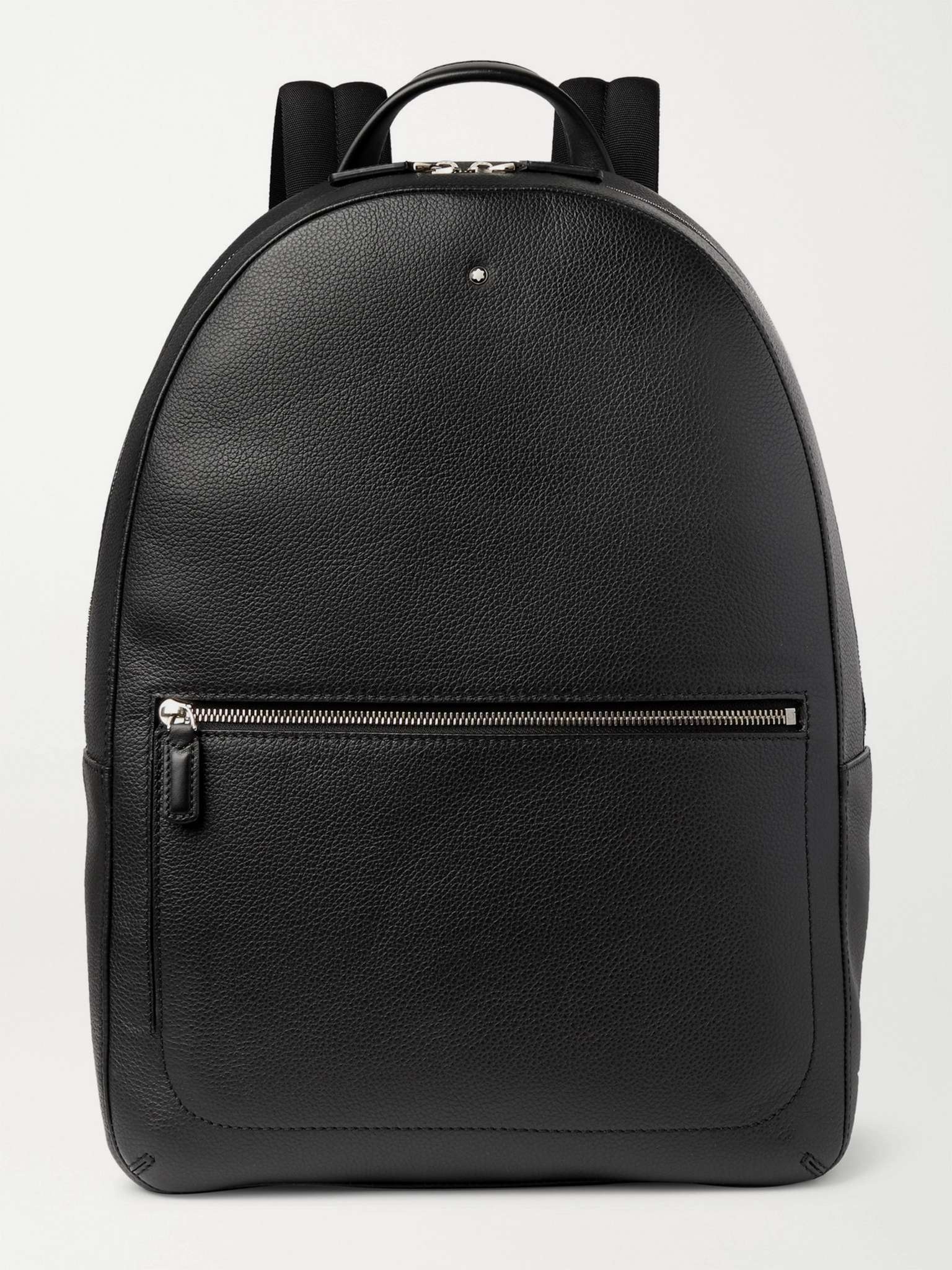 Full-Grain Leather Backpack - 1