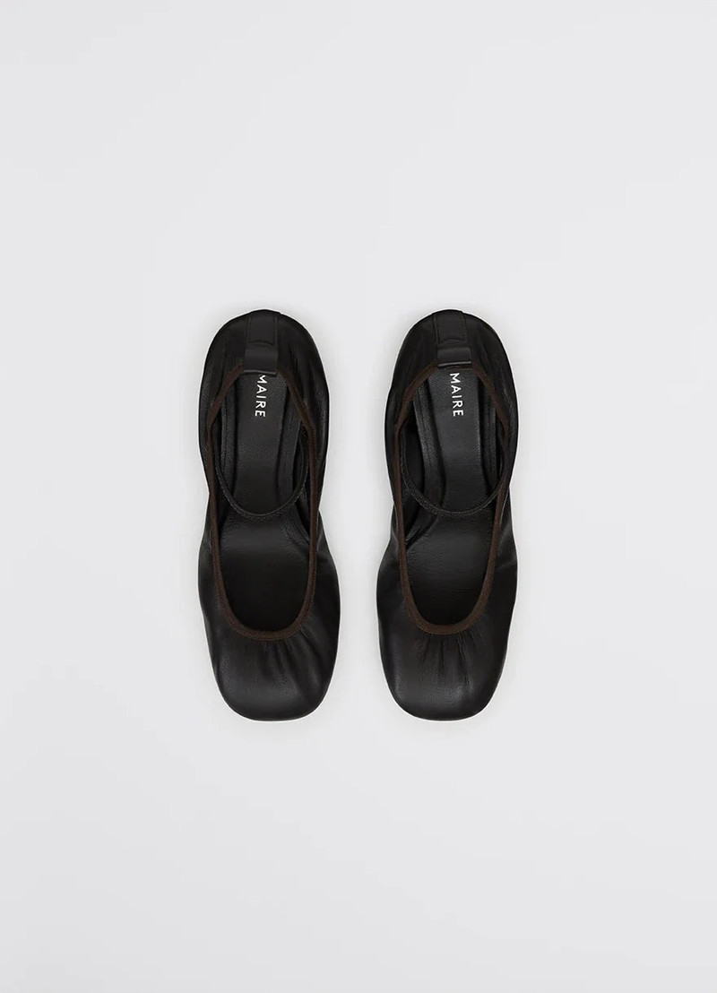 SQUARE BALLERINA WITH 55MM HEEL 6