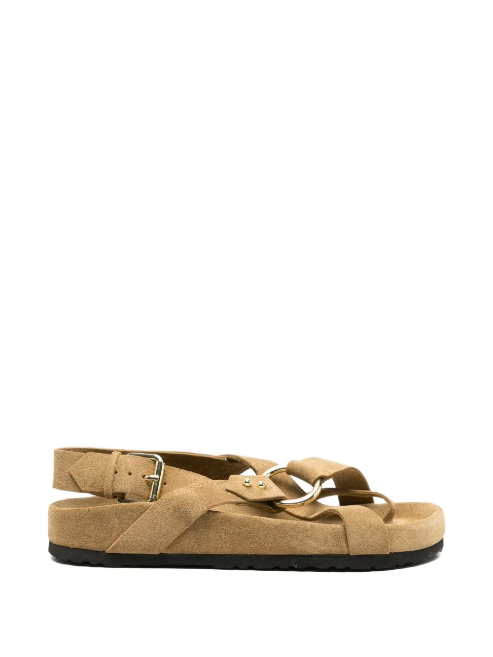 Mexico buckle-fastening ring-detail sandals - 1