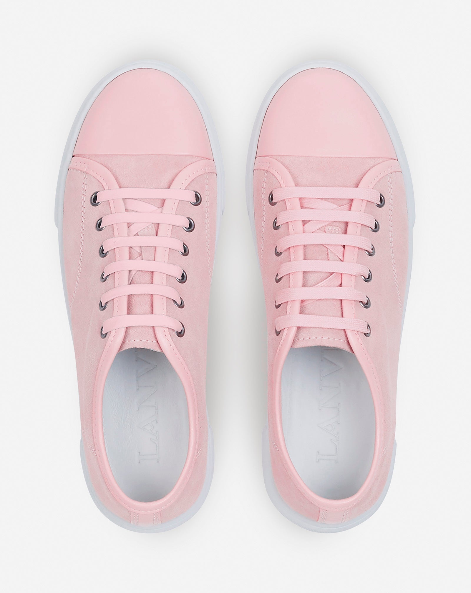 DBB1 LEATHER AND SUEDE SNEAKERS - 3