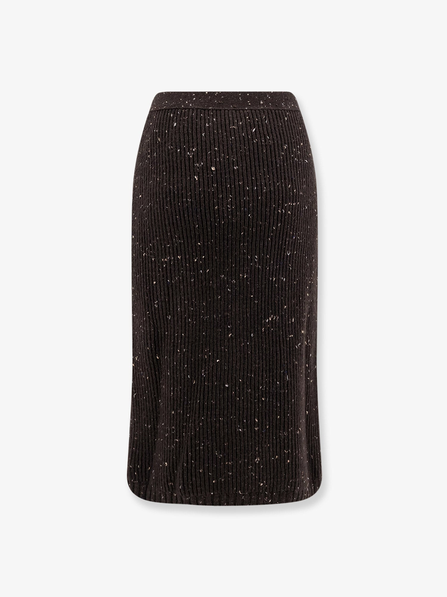 Midi Wool Skirt - 4