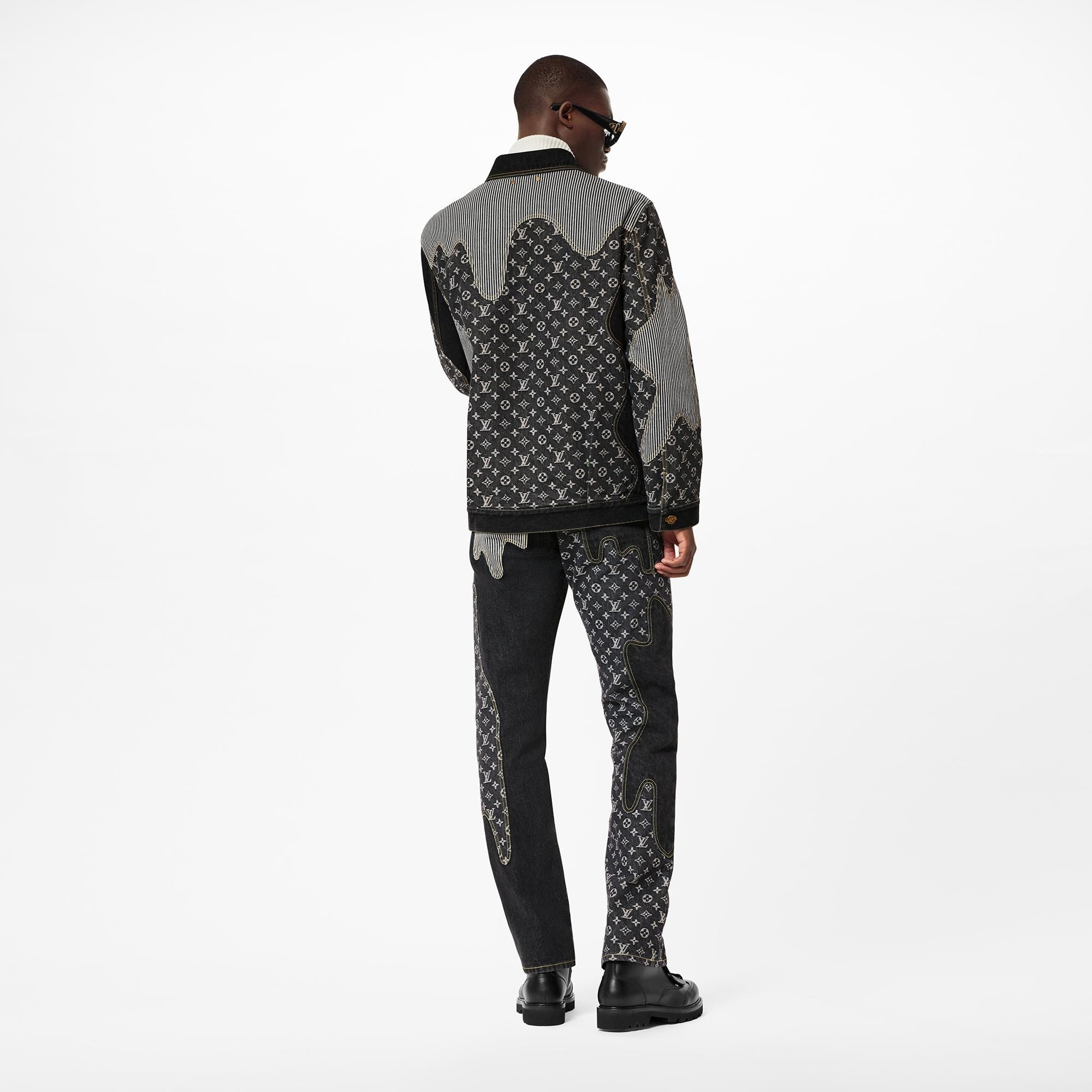 Monogram Crazy Denim Workwear Jacket - 5