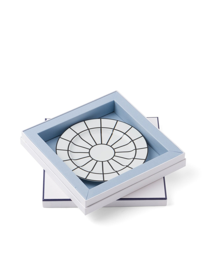 Porcelain plate set 4