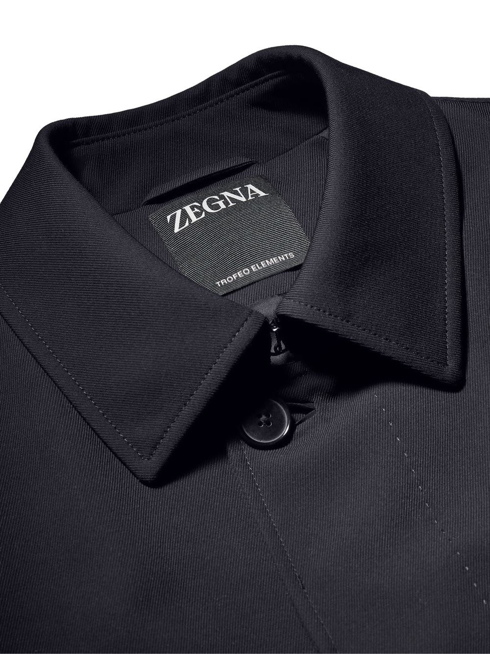 concealed front-fastening coat - 5