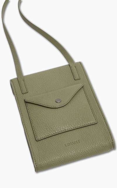 Lemaire ENVELOPPE WITH STRAP GOAT LEATHER DUSTY KHAKI outlook