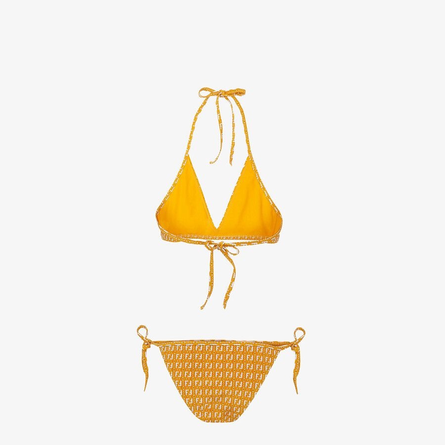 Orange LYCRA® bikini - 2