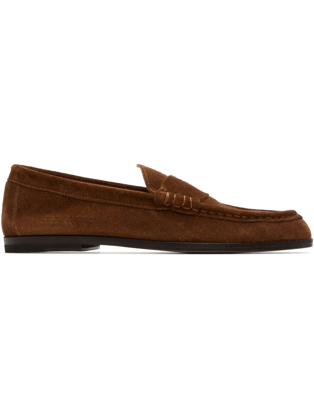 Brown Suede Loafers - 1