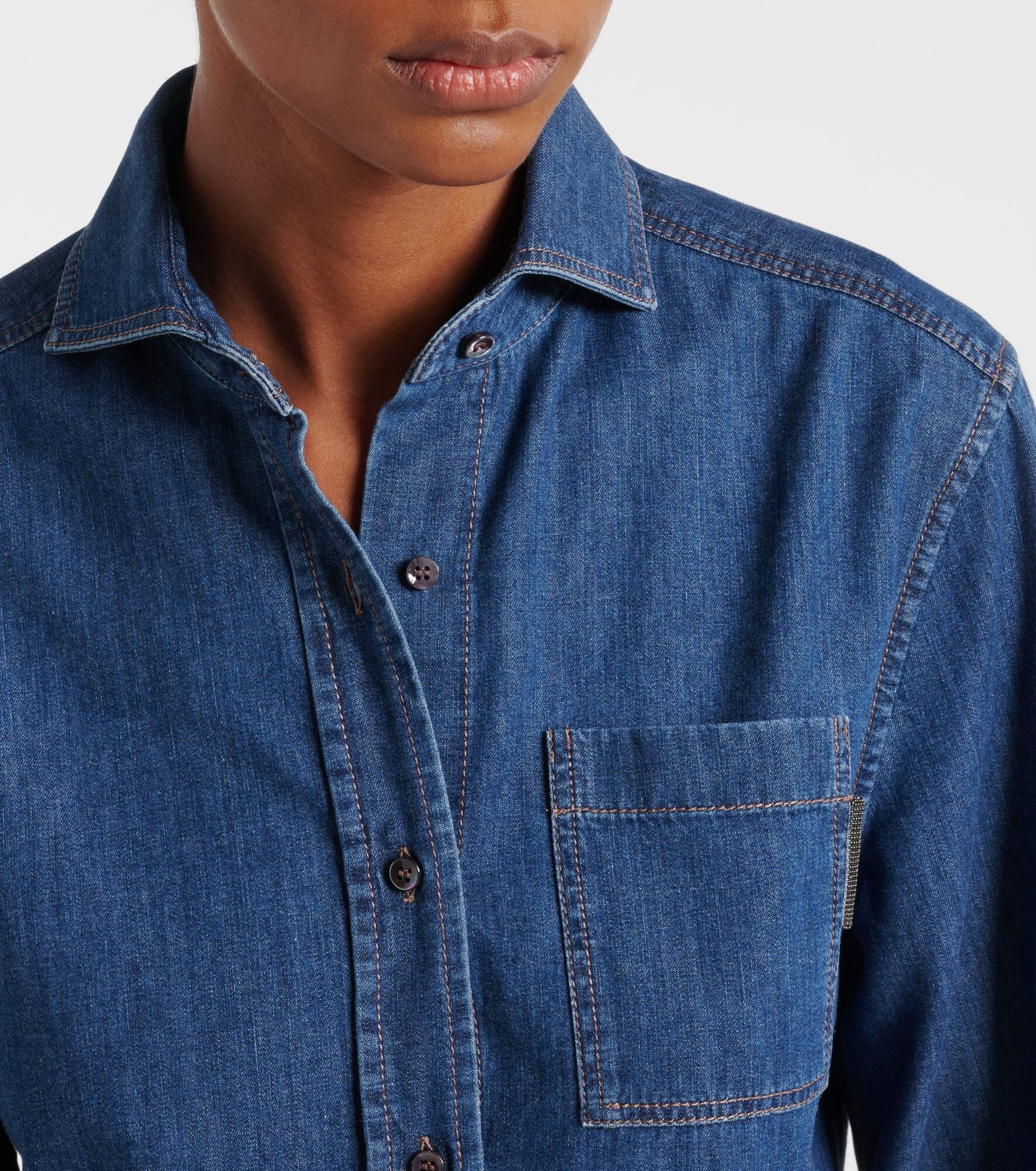 Denim shirt - 4