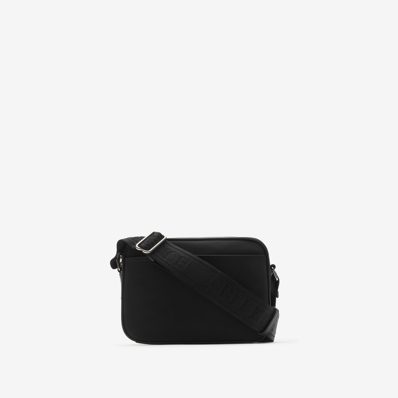 Logo Print Nylon Crossbody Bag 6