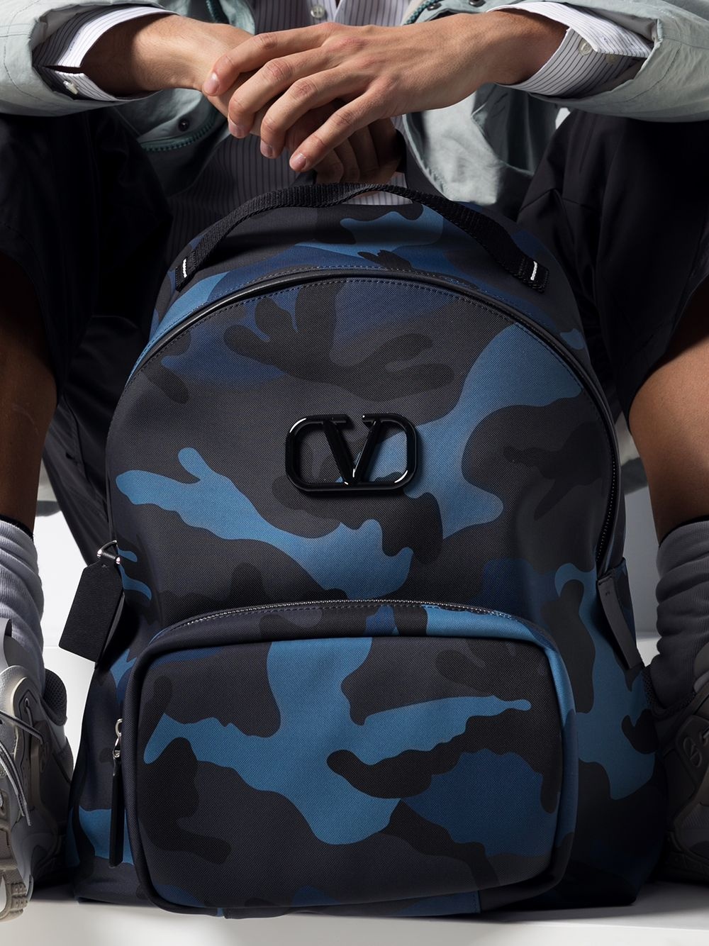 camouflage-print backpack - 2