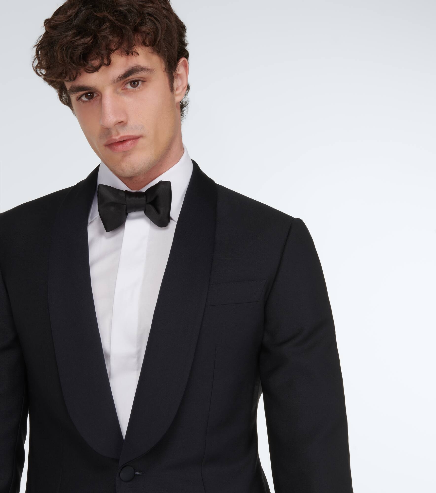 Wool and mohair tuxedo - 7