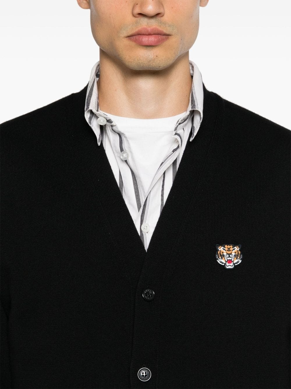 Lucky Tiger wool cardigan - 5