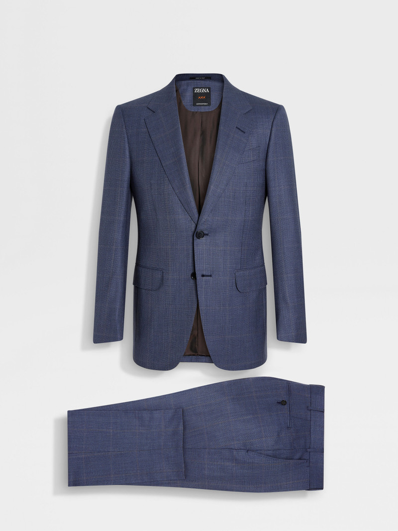 ZEGNA BLUE CENTOVENTIMILA WOOL SUIT outlook