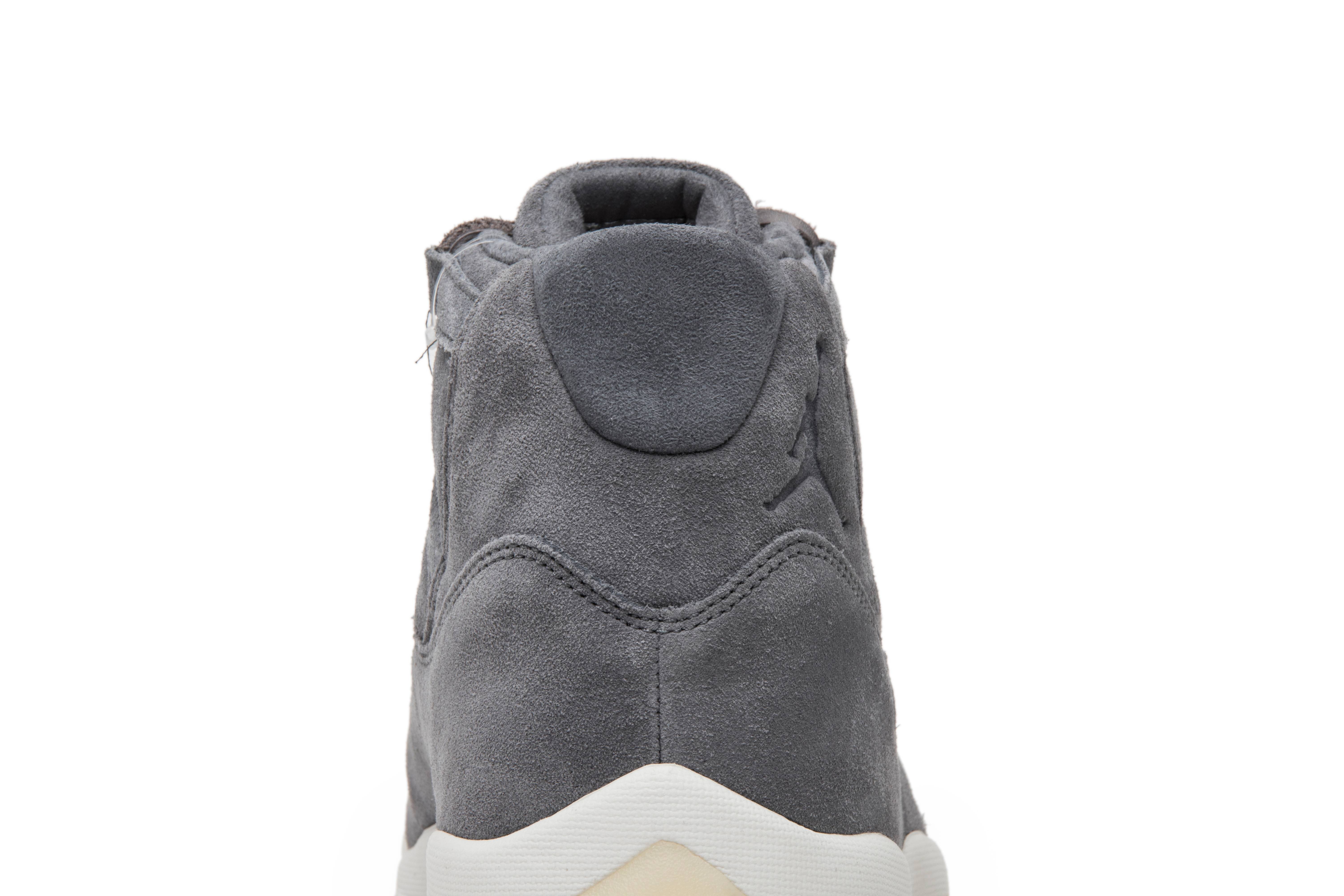 Air Jordan 11 Retro Premium 'Grey Suede' - 7