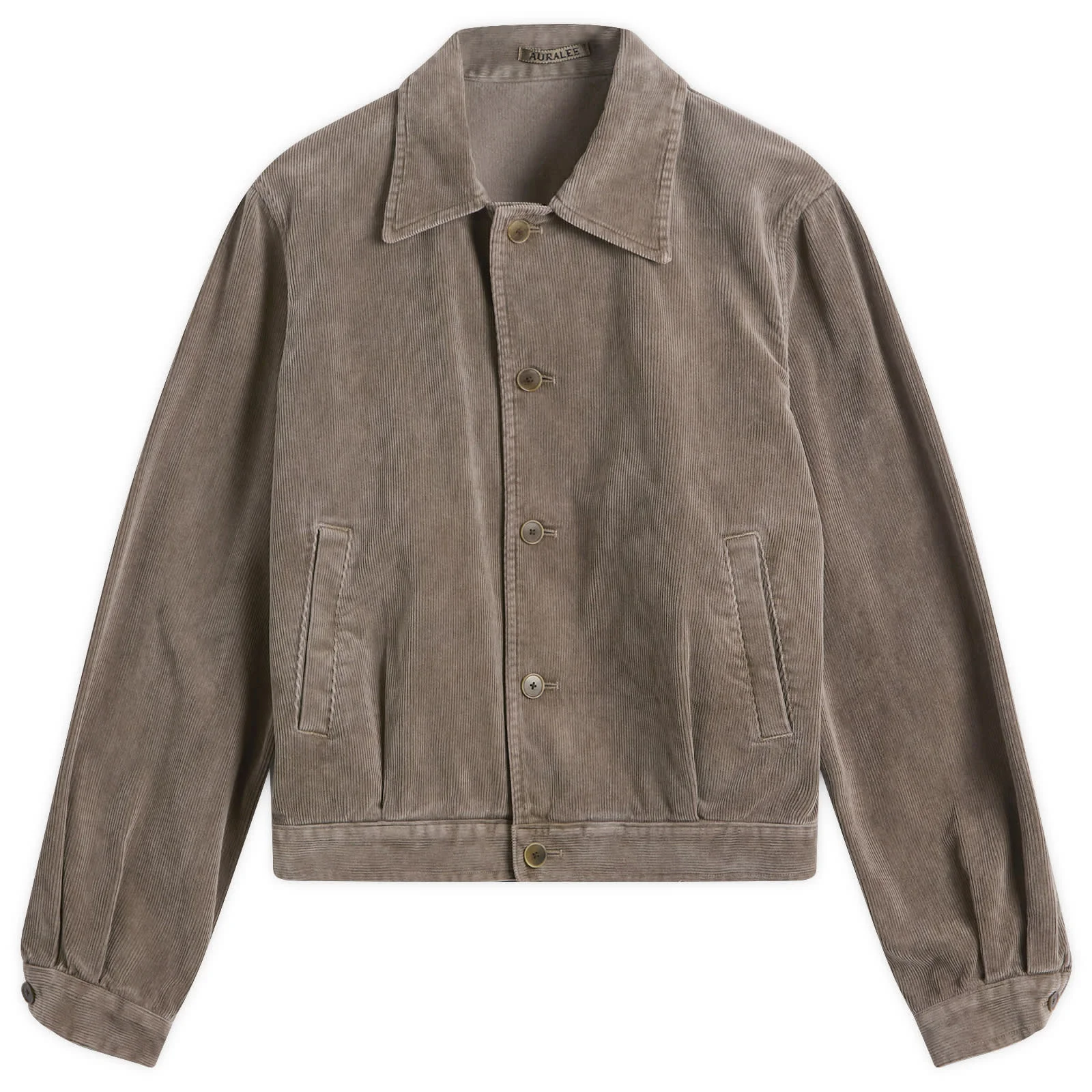 Auralee Pigment Dyed Finx Corduroy Blouson - 1