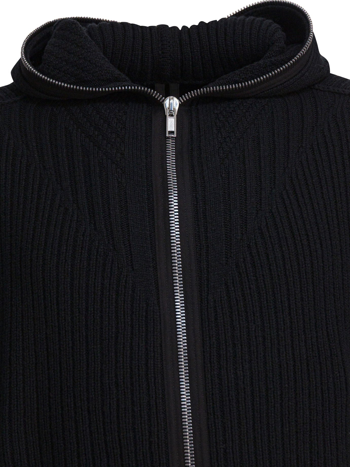 Rick Owens Wool Zipper Cardigan - 3