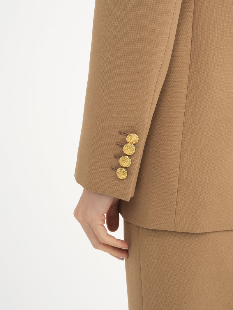 TAILORED JACKET IN WOOL GRAIN DE POUDRE 8