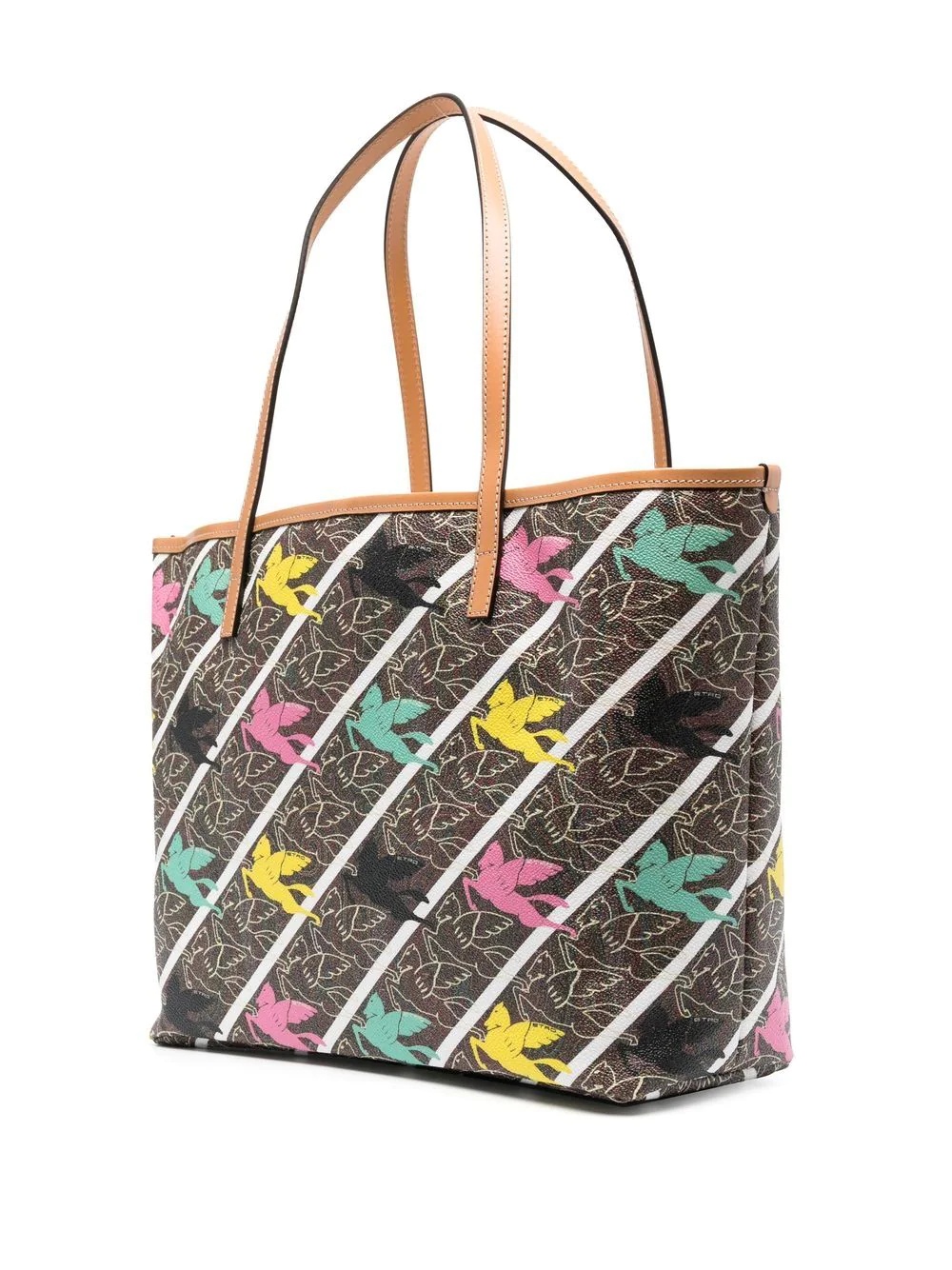 Paisley Pegaso jacquard tote bag - 3