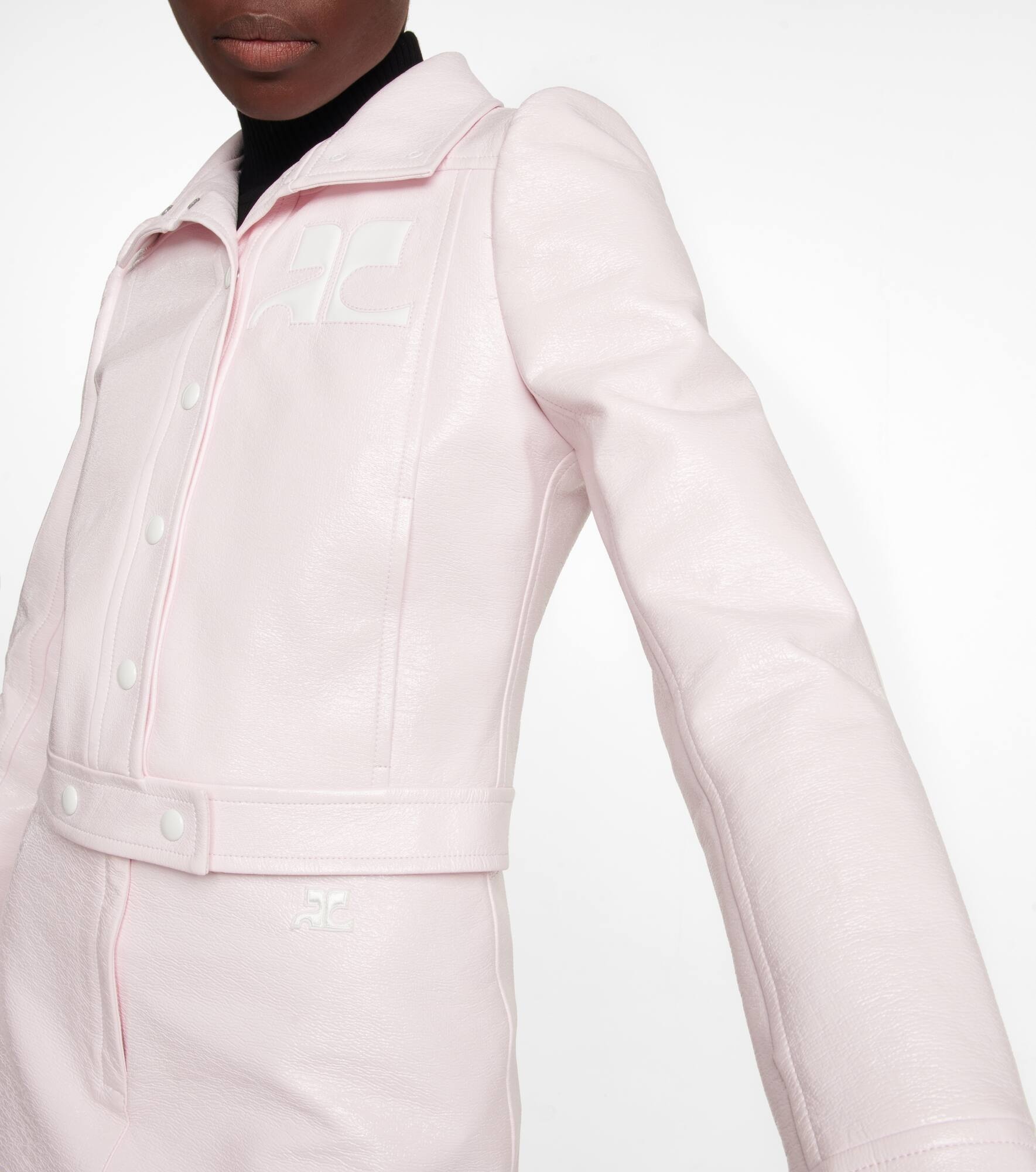 Coated cotton crop jacket - 5