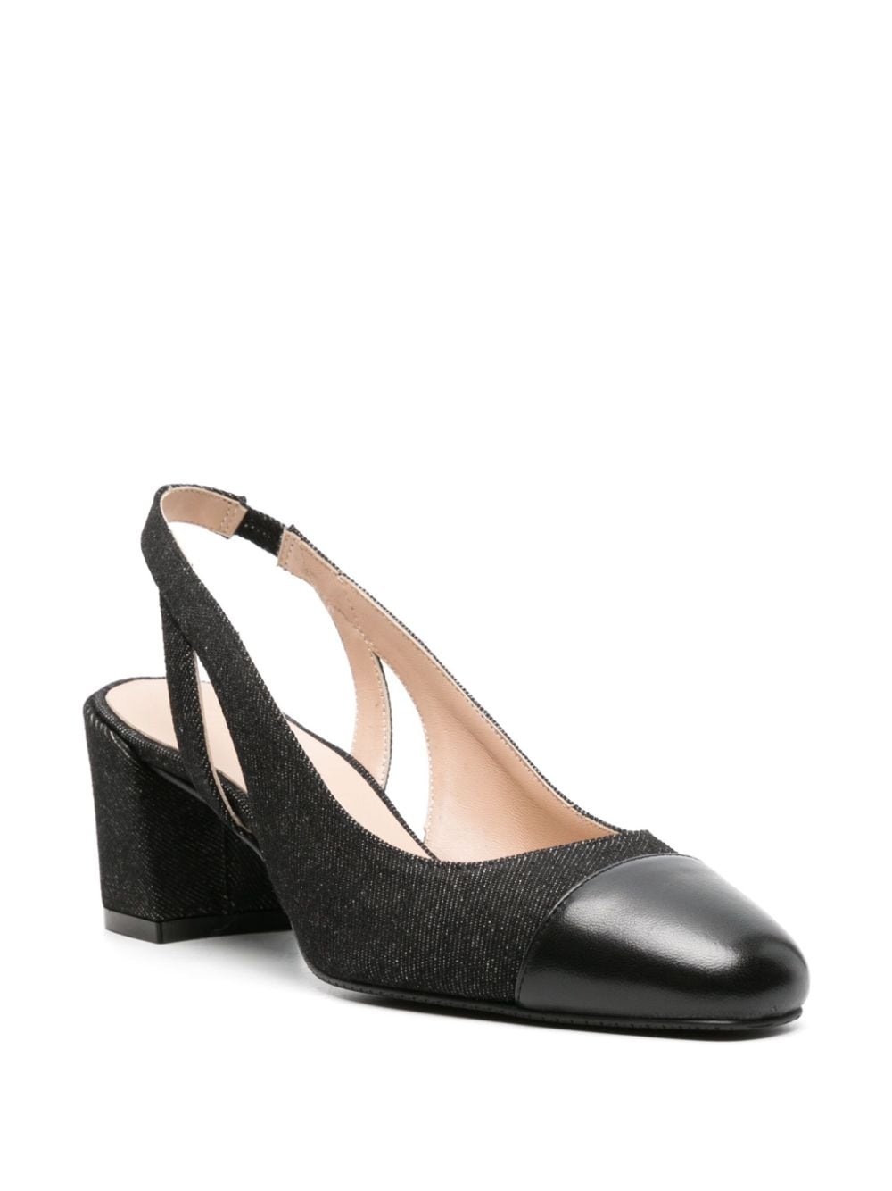 Sleek 50mm slingback pumps - 2