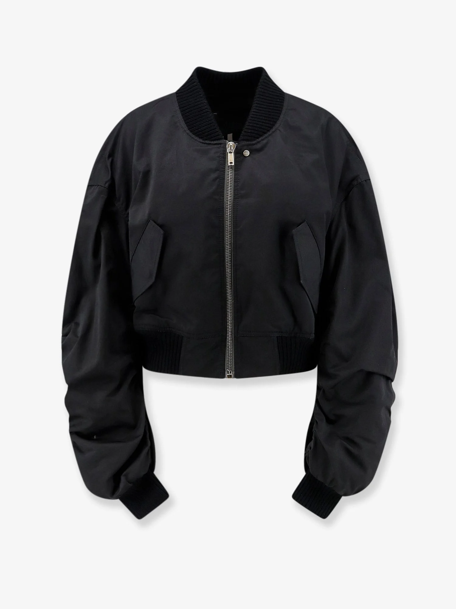 Secchia Nylon And Cotton Blend Crop Jacket - 1