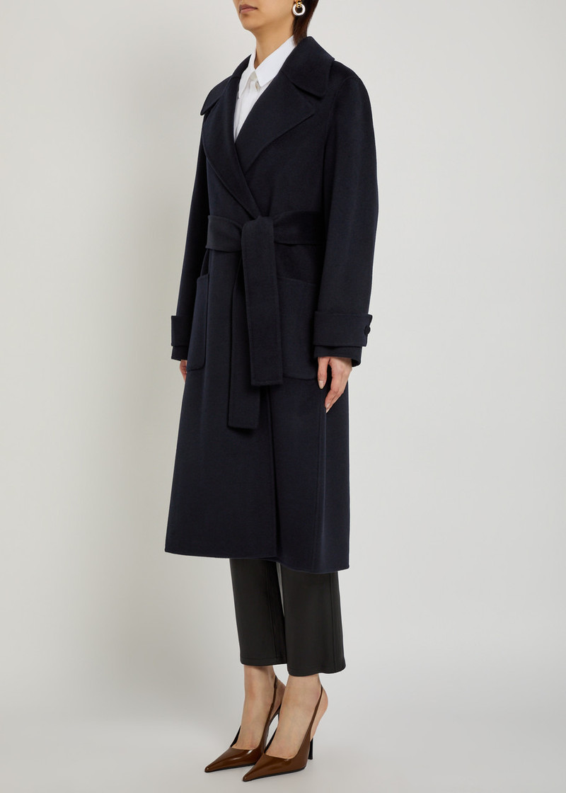 JOSEPH Joseph Arlina Double-breasted Wool and Cashmere-blend Coat outlook