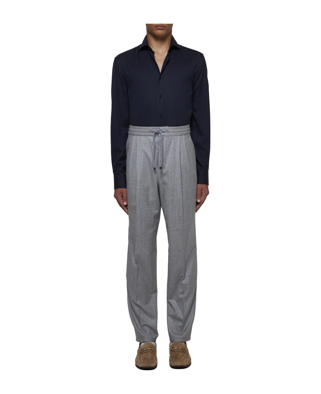 Front Pleat Pants - 2