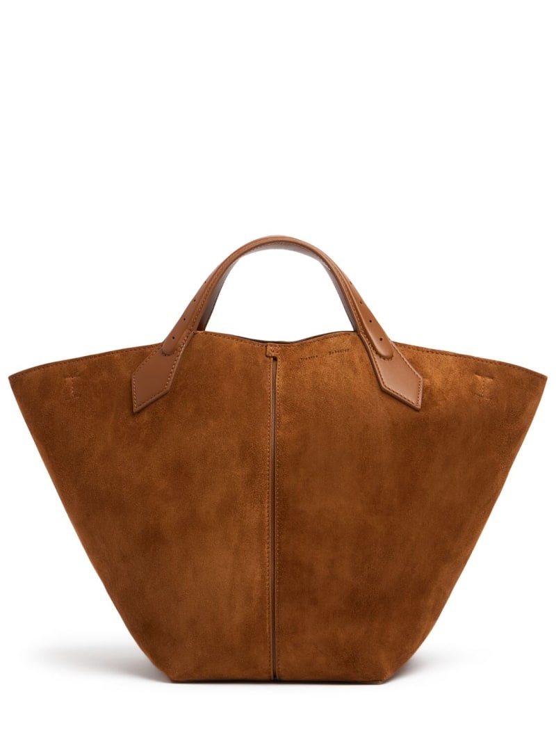 Large Chelsea suede tote bag - 1